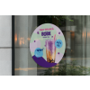 BRM007 07 BOBA POS System Window sticker Teen Visualization