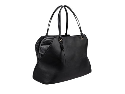 Designová cestovní taška pro psy černá