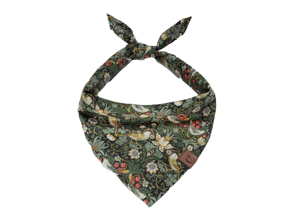 Šátek pro psy Cloud7 Strawberry Thief Velikost: S - 33-41 cm