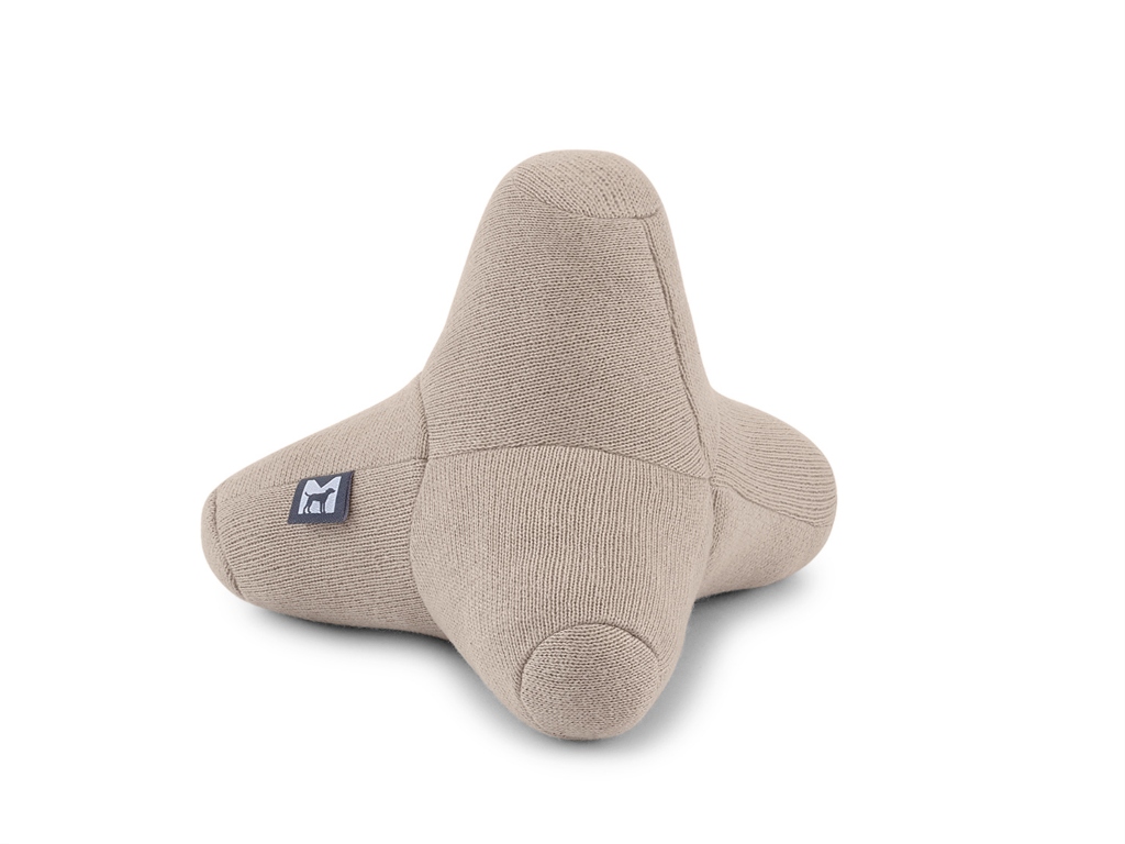 Plyšová hračka pro psy MiaCara New Quattro Barva: Béžová, Velikost: SM