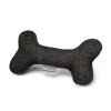 Šedá plyšová kost pro psy