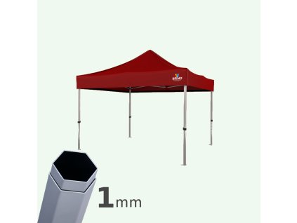 Exposition acier dans un stand 4x8