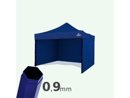 Abri marketing avec impression