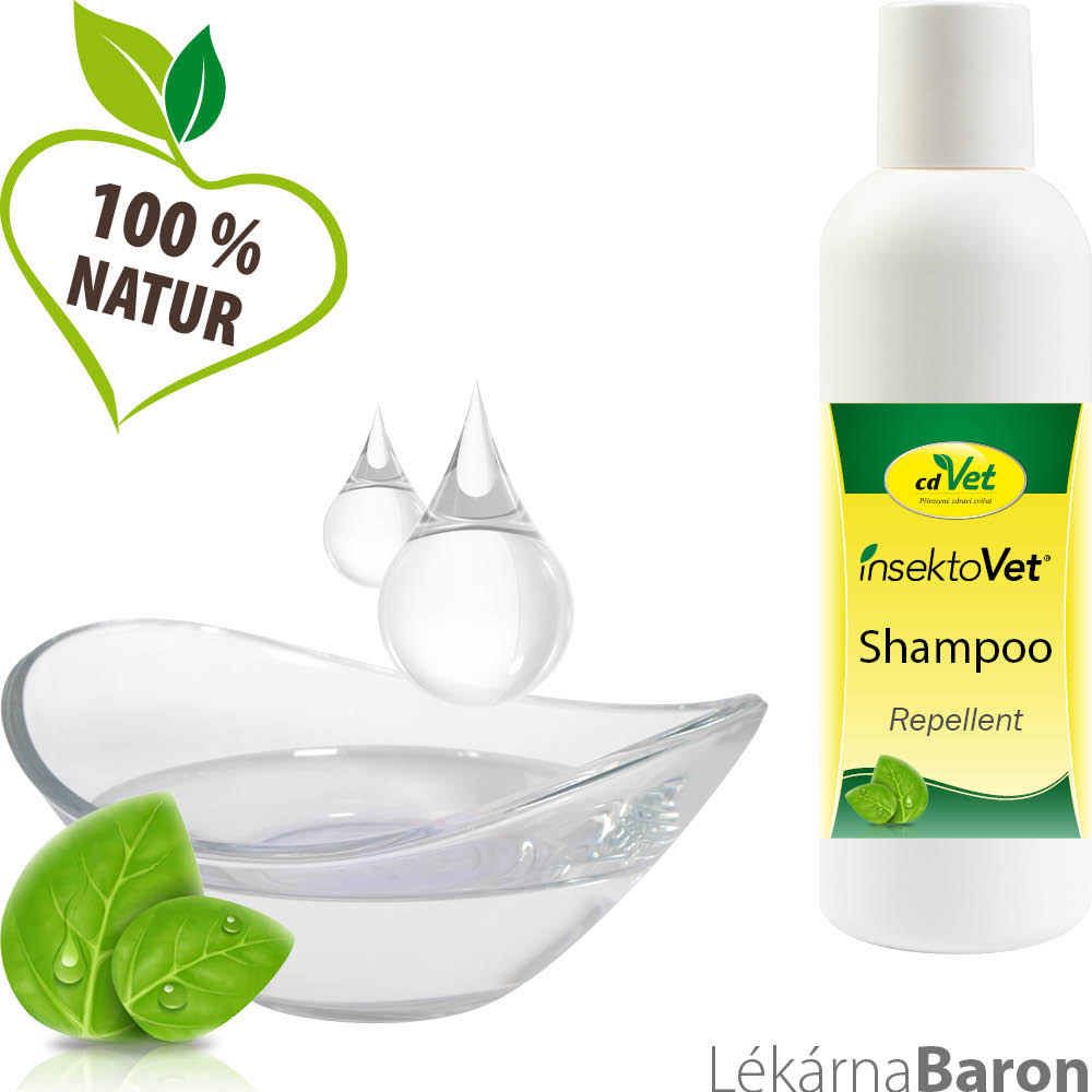 Antiparazitní šampon – cdVet