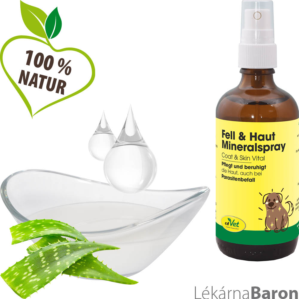 Minerální sprej na kůži a srst – cdVet