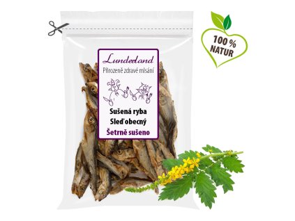 Sušená ryba Sleď obecný