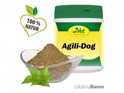 Přírodní doplněk stravy pro psy Agili-Dog pro posílení imunity vitality a kondice celého organismu