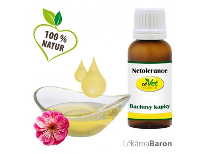 Bio Bachovy kapky pro psy a kočky Netolerance cdVet