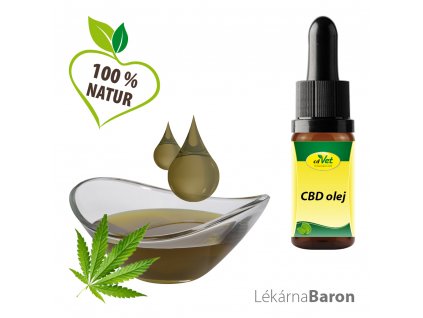 Přírodní doplněk stravy pro psy „CBD konopný Olej - cdVet“ doplňuje vitamíny, minerály a esenciální mastné kyseliny pro dobrou kondici.