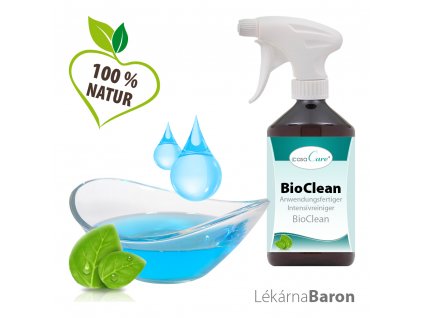 Ekologický čistič BioClean slouží pro čištění odolných skvrn, mastnoty a nečistot všeho druhu.