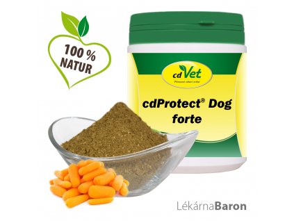 Přírodní doplněk stravy pro psy „Odčervovací byliny pro psy - cdVet“ obsahuje saponiny, taniny a další hořké látky pro odčervení