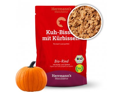 Kapsička pro kočky - Hovězí s dýní (Bio) - 100 g