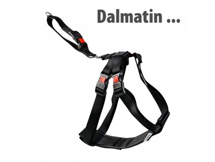 Postroj pro psa do auta velikost L