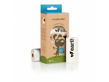 Sáčky na psí exkrementy 100% přírodní 60 ks