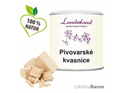 Pivovarské kvasnice pro psy a kočky podporují střevní mikroflóru a jsou zdrojem vitamínů B1, B2, B6.