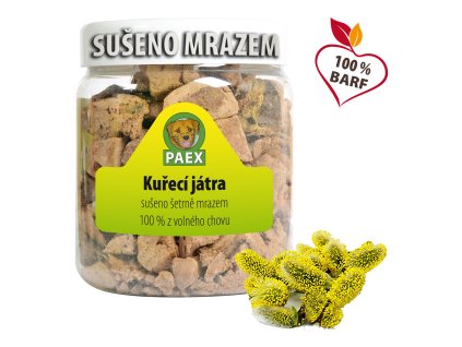 Kuřecí játra, mrazem sušená 70 g