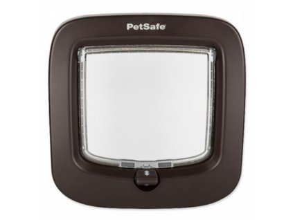 PetSafe Manuální dvířka pro kočky a psy DeLuxe hnědé