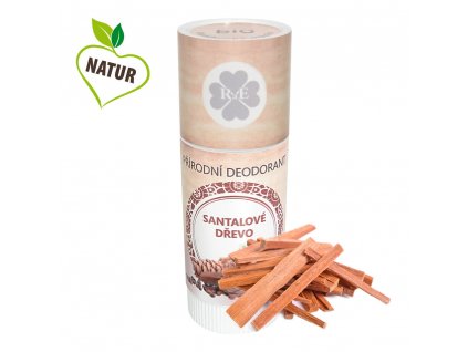Přírodní tuhý BIO deodorant - Santalové dřevo 25 ml