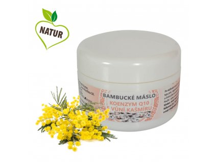 Bambucké máslo s koenzynem Q10 - Kašmír 50 ml