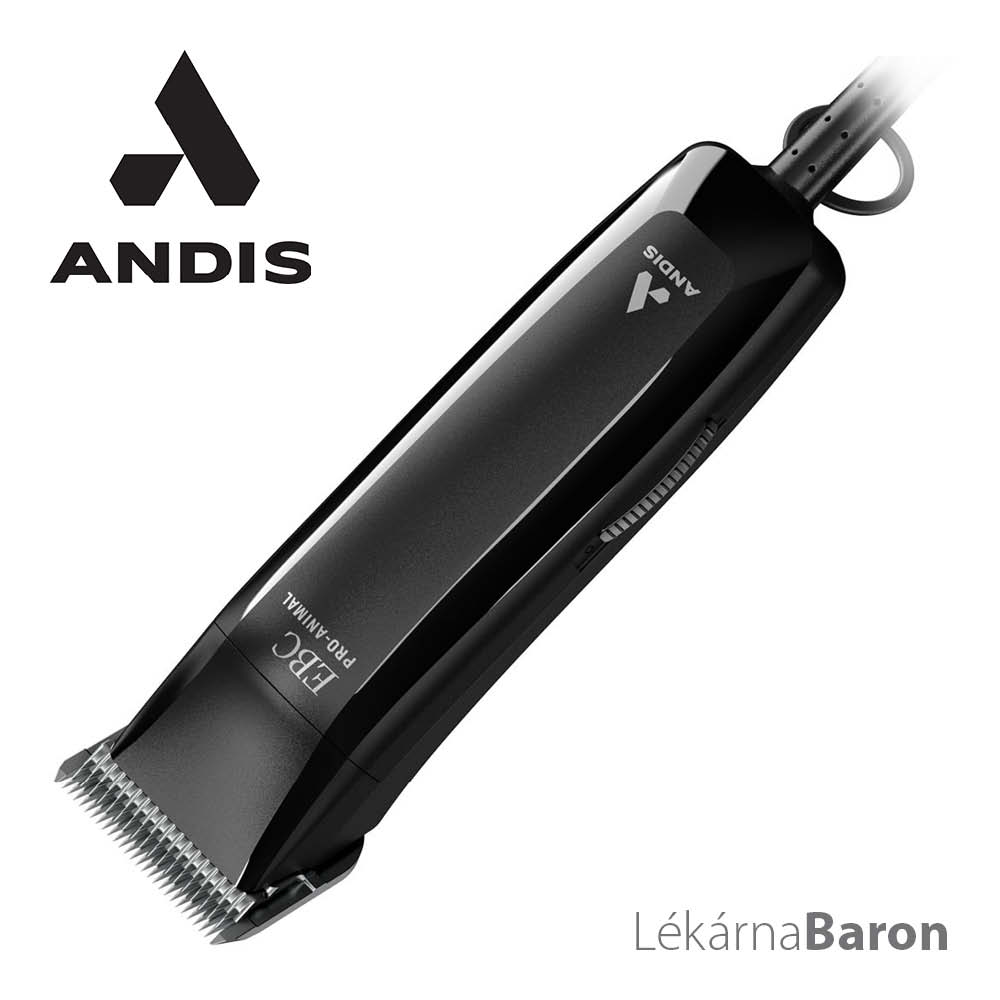 Andis Pro-Animal EBC, stříhací strojek – Black Strojky: Pro-Animal EBC - černý