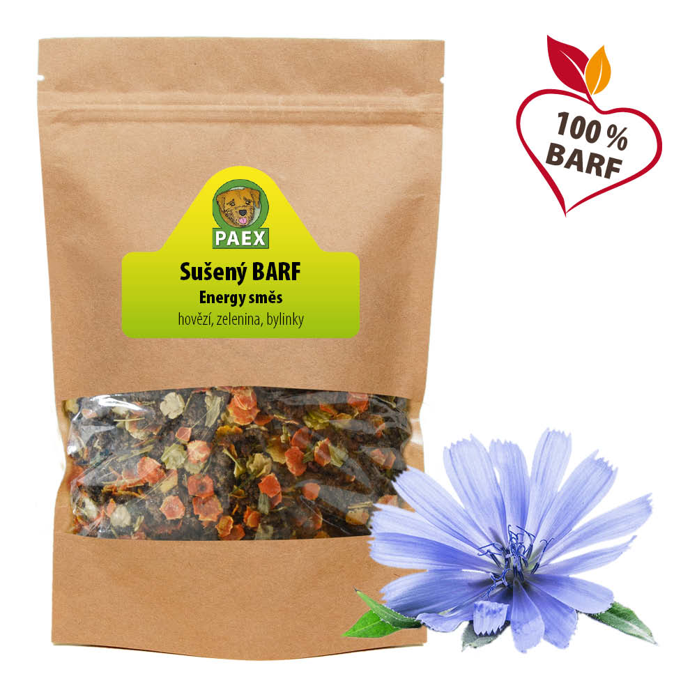 Paex Sušený BARF Energy směs (hovězí + zelenina + bylinky) 800 g Váha: 800 g