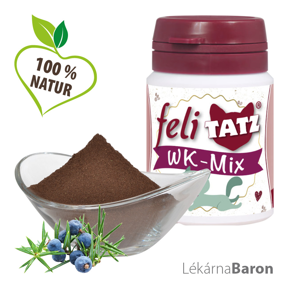 Odčervovací byliny pro kočky feli TATZ - cdVet Váha: 25 g