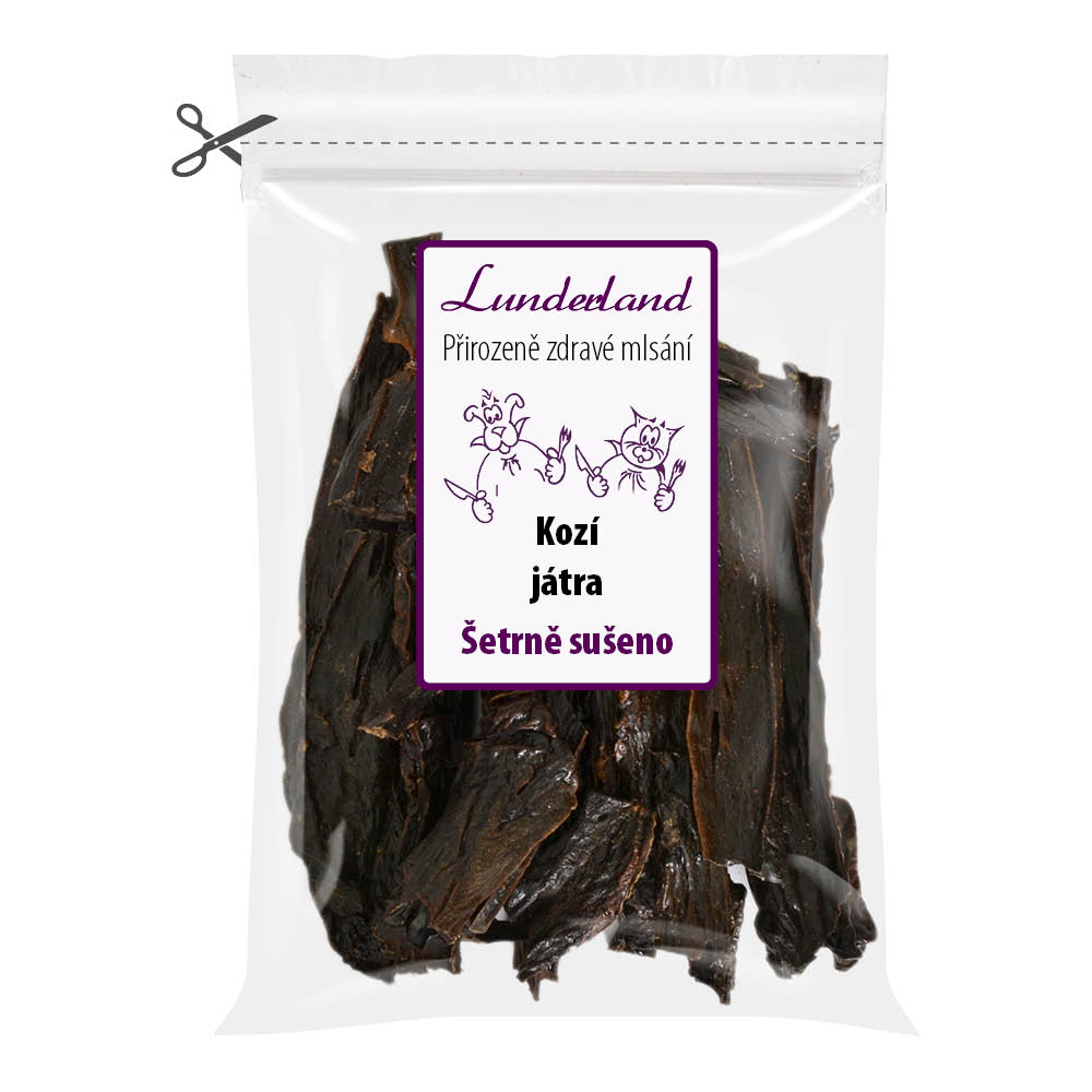 Lunderland Kozí játra 200 g Váha: 200 g