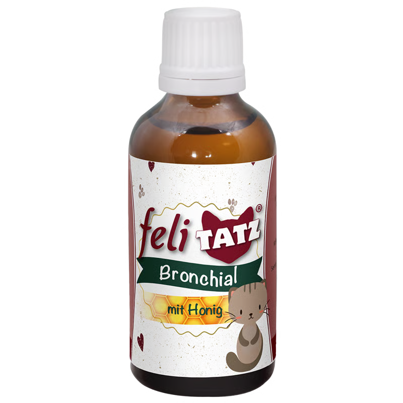 feli TATZ Bronchial s medem pro kočky - cdVet Objem: 50 ml
