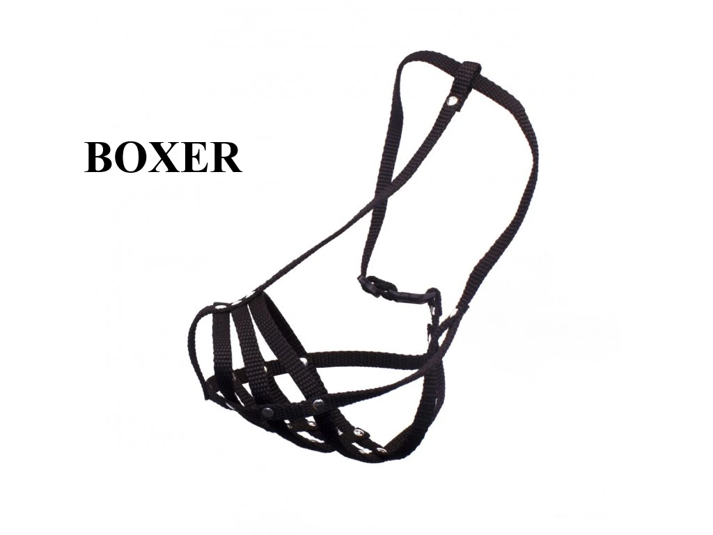 BF Nylonový náhubek pro psy Velikost: Boxer