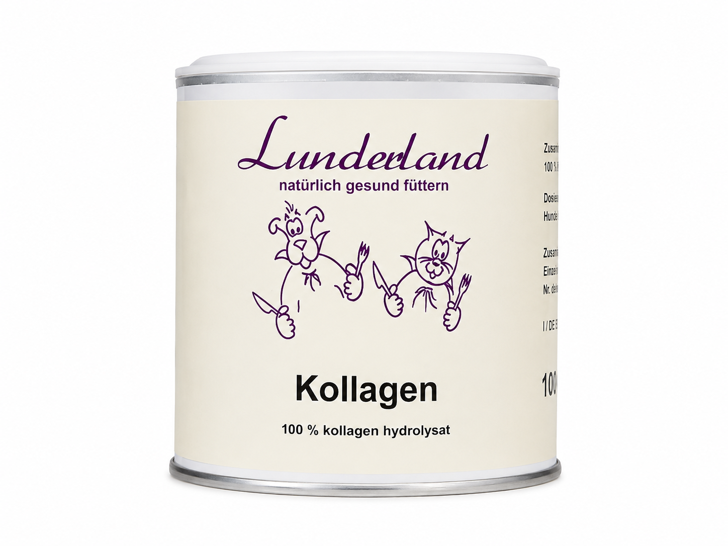 Lunderland Vepřový kolagen hydrolyzovaný Váha: 100 g