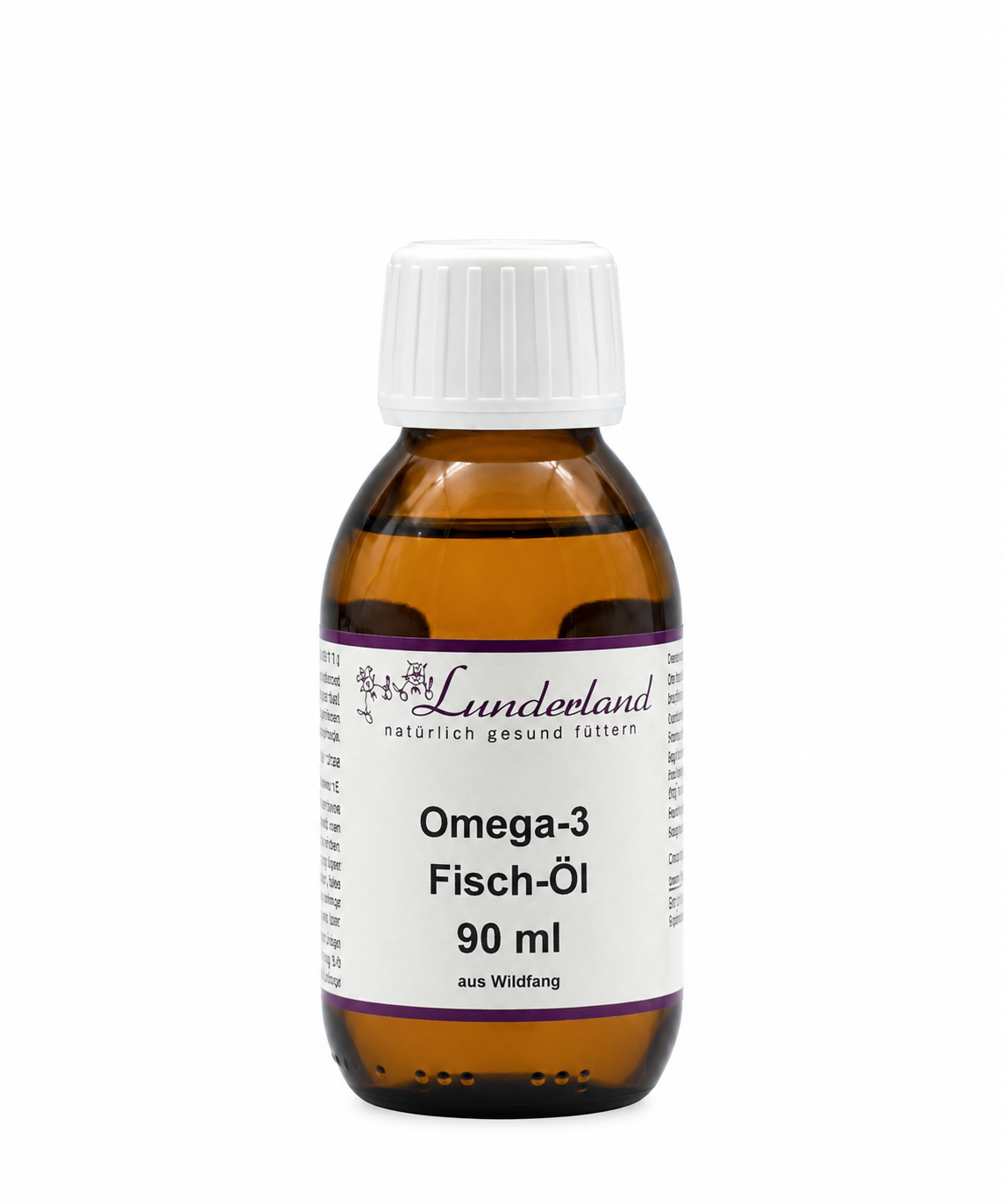 Lunderland Omega-3 Rybí olej Objem: 90 ml