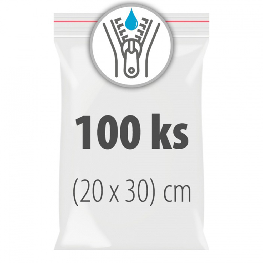 Baron Uzavíratelné sáčky 20 x 30 cm 100 ks Množství: 100 ks (20 x 30 cm)