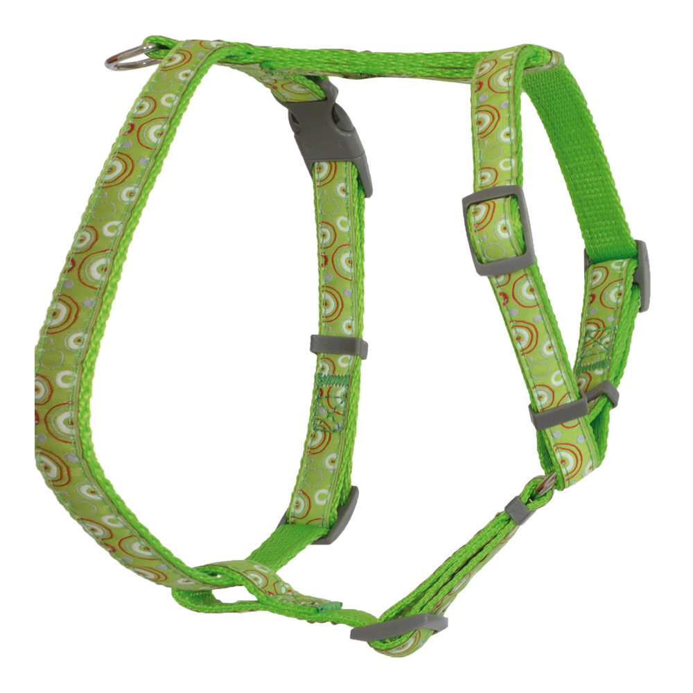 BF Kšíry popruhové Kroužky - zelené Velikost: OH 33 až 55 cm / 15 mm
