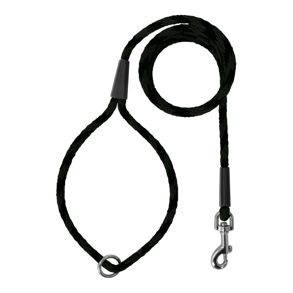 BF Lanové vodítko černé Velikost: 150 cm / 6 mm
