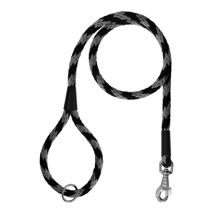 BF Lanové vodítko šedé Velikost: 150 cm / 14 mm