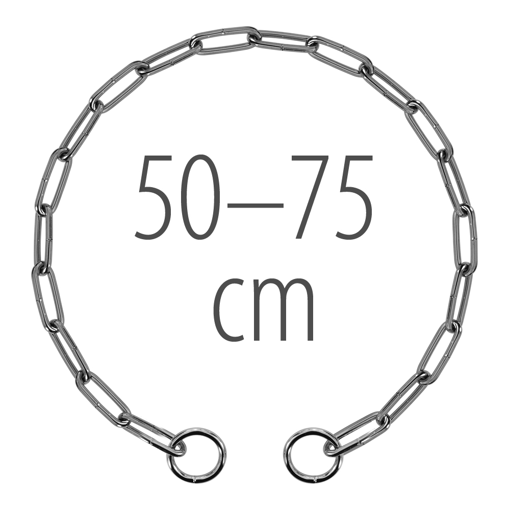 BF Obojek stahovací oválná oka (velká) Velikost: 75 cm