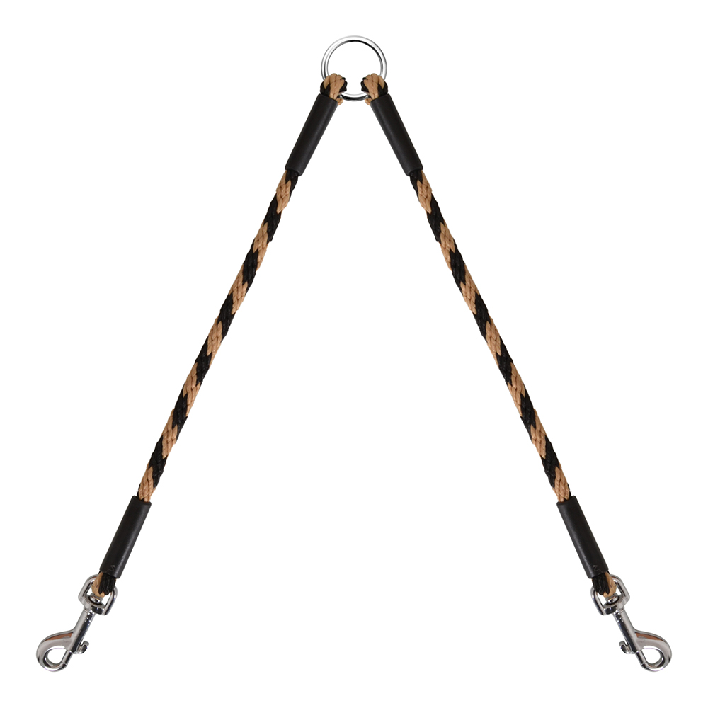 BF Rozdvojka na vodítko - béžová 30 cm / 7 mm Velikost: 30 cm / 7 mm
