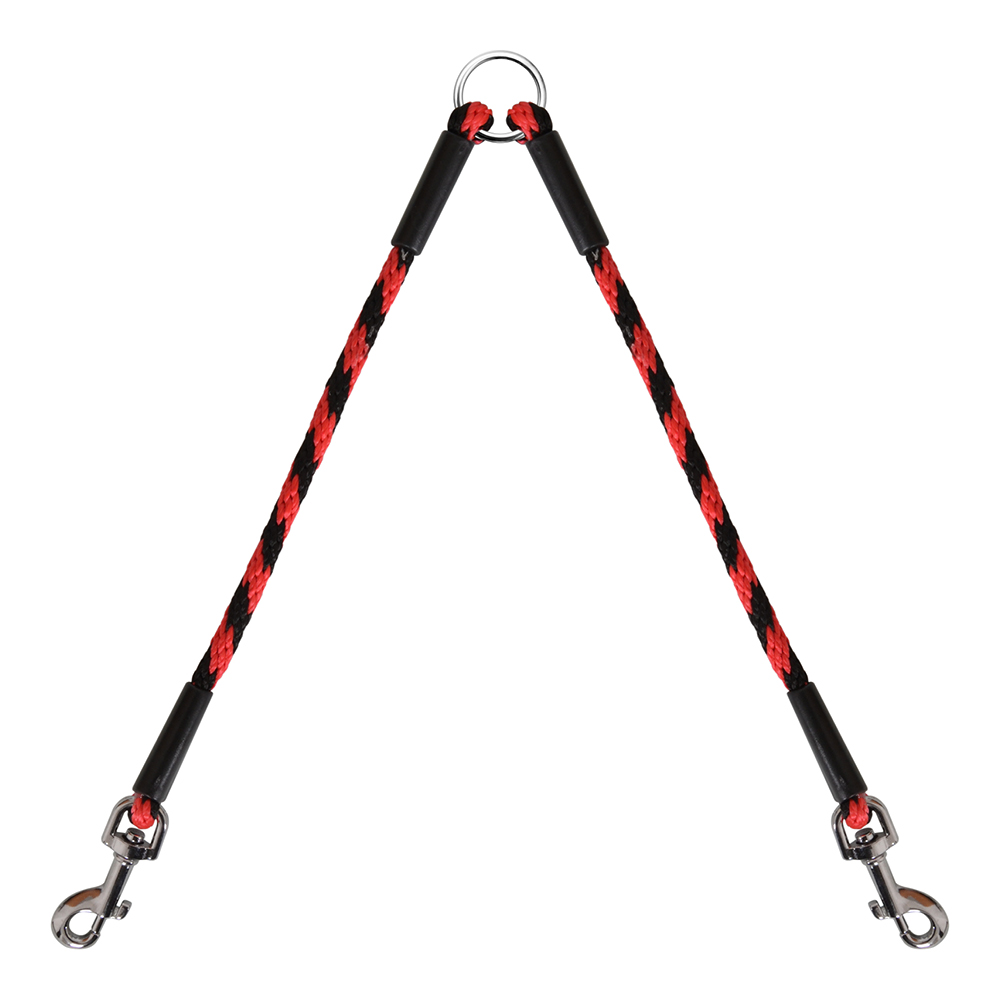 BF Rozdvojka na vodítko - červená 30 cm / 7 mm Velikost: 30 cm / 7 mm