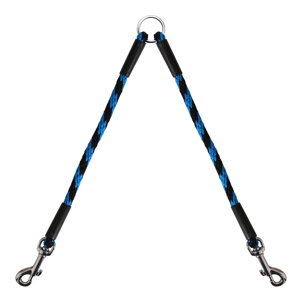 BF Rozdvojka na vodítko - modrá 38 cm / 10 mm Velikost: 38 cm / 10 mm