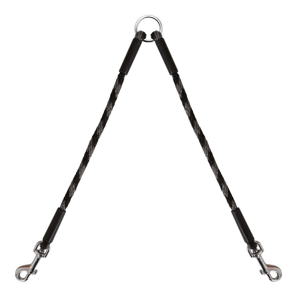 BF Rozdvojka na vodítko - šedá 30 cm / 7 mm Velikost: 30 cm / 7 mm