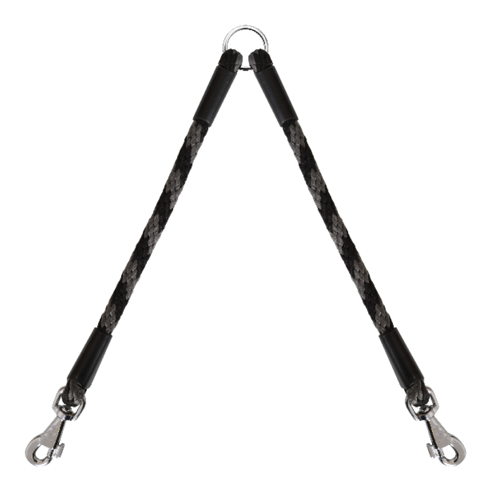 BF Rozdvojka na vodítko - šedá 45 cm / 14 mm Velikost: 45 cm / 14 mm