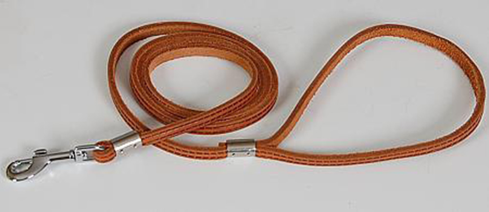 BF Vodítko kožené koňakové 120 cm / 7 mm Velikost: 120 cm / 7 mm