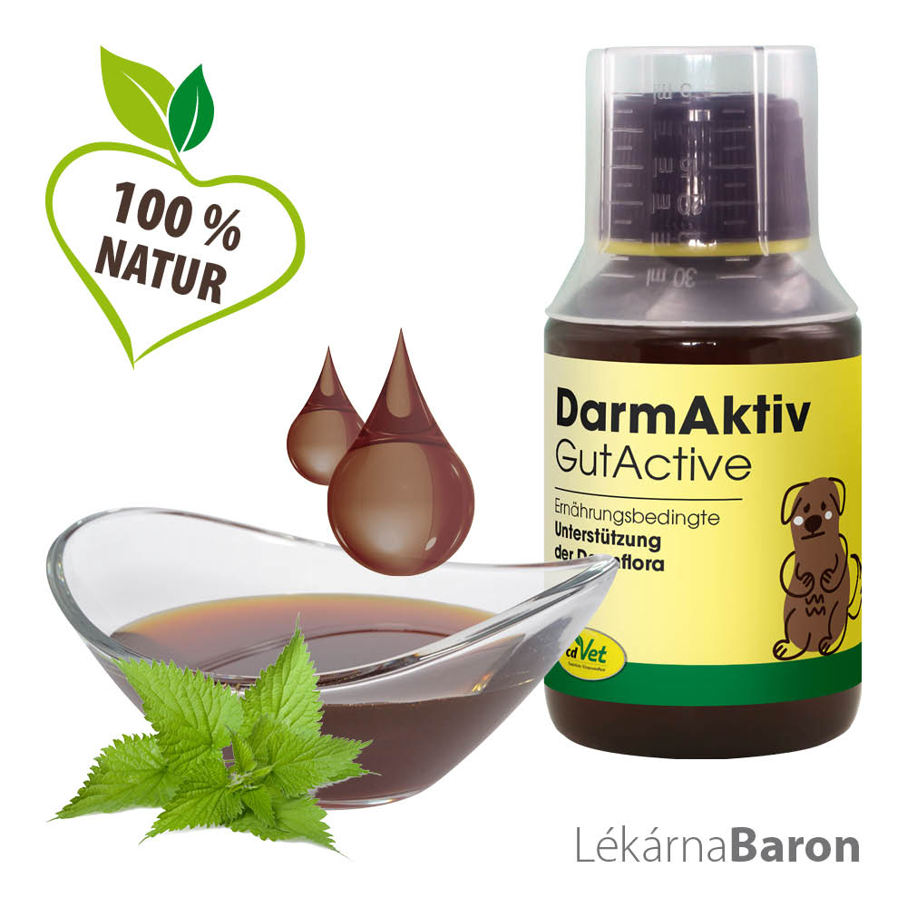 Aktivní střevo - cdVet Objem: 250 ml