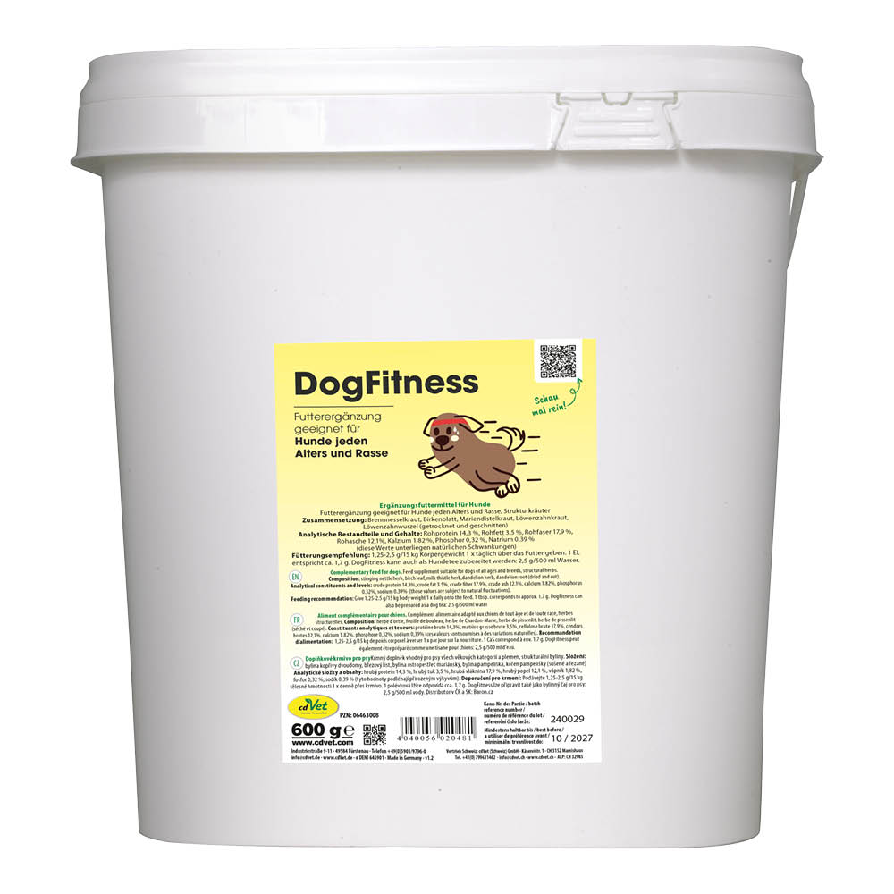 Bylinkový Dogfitness - cdVet Váha: 600 g