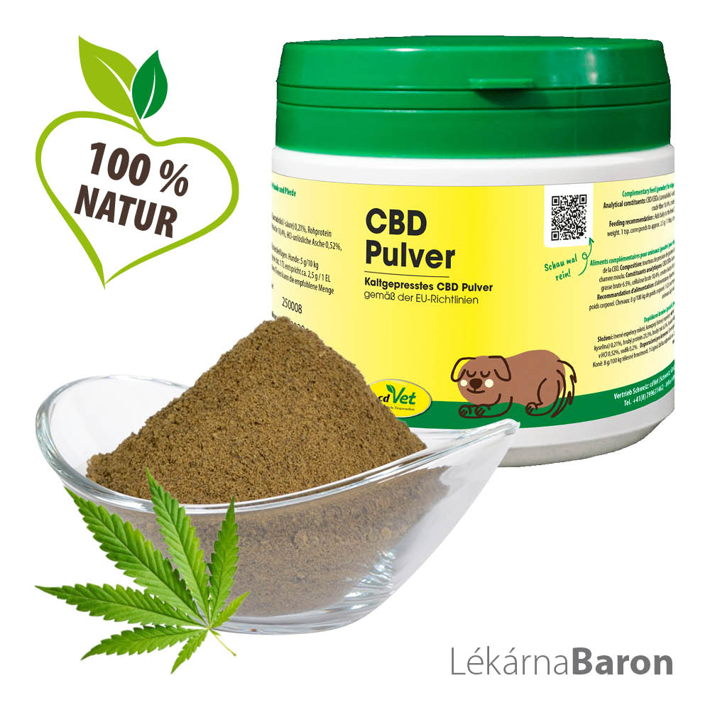 CBD konopný prášek - cdVet Váha: 750 g