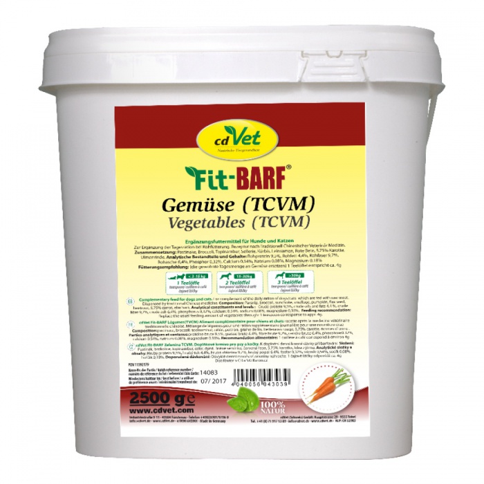 Fit-BARF Zelenina TCVM - cdVet Váha: 2500 g