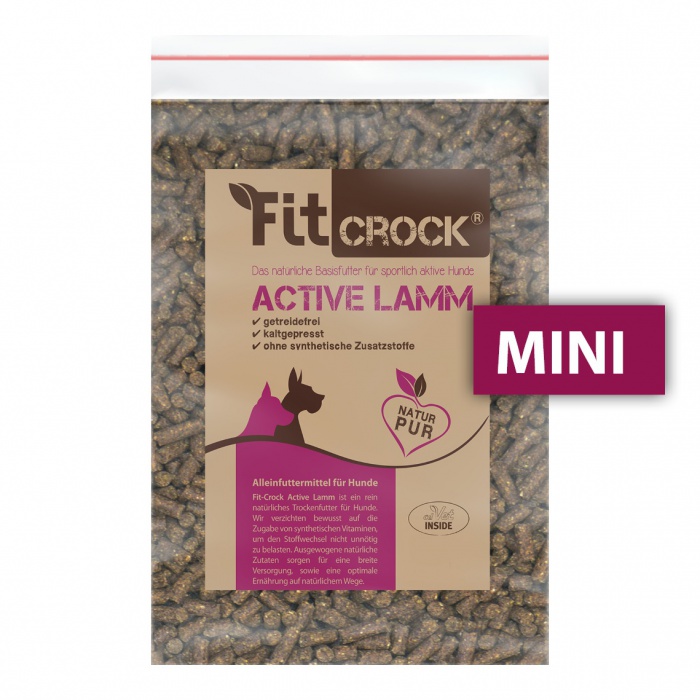 cdVet Fit-Crock Active Jehněčí - granule lisované za studena Balení: Vzorek 200 g - MAXI