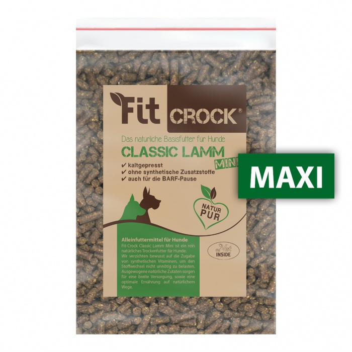 cdVet Fit-Crock Classic Jehněčí - granule lisované za studena Balení: Vzorek 200 g - MAXI