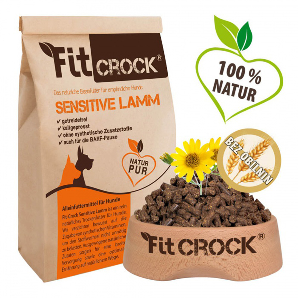cdVet Fit-Crock Sensitive Jehněčí - granule lisované za studena Balení: Vzorek 200 g - MINI