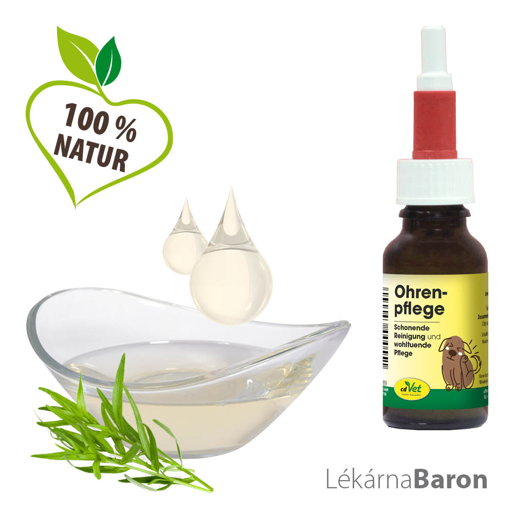 Kapky do uší levandulové - cdVet Objem: 20 ml